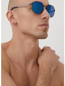Слънчеви очила Armani Exchange мъжки в тъмносиньо