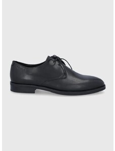 Кожени половинки обувки Vagabond Shoemakers Percy мъжки в черно