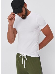 Тениска Polo Ralph Lauren (2 броя) мъжка в бяло с изчистен дизайн 714835960002