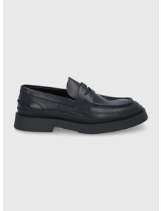 Кожени мокасини Vagabond Shoemakers мъжки в черно