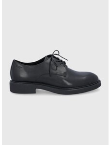 Кожени половинки обувки Vagabond Shoemakers мъжки в черно