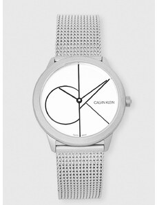 Часовник Calvin Klein дамски в сиво