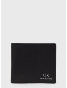 Armani Exchange logo-patch Moneyclip Bifold Wallet - Farfetch