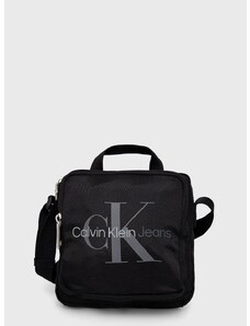Чанта през рамо Calvin Klein Jeans в черно