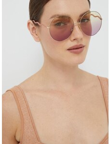 Слънчеви очила Chloé в лилаво