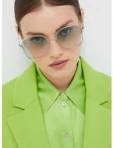 Слънчеви очила Gucci в сребристо GG1143S