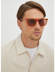 Слънчеви очила Saint Laurent в оранжево