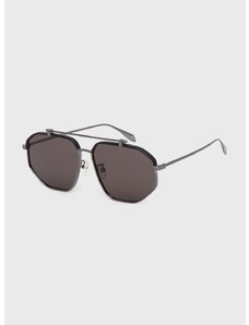 Слънчеви очила Alexander McQueen в черно
