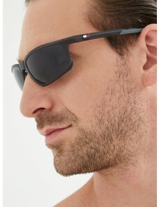 Слънчеви очила Tommy Hilfiger в сиво