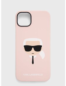 Кейс за телефон Karl Lagerfeld Iphone 14 Plus 6,7" в розово