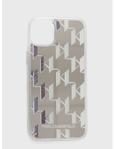 Кейс за телефон Karl Lagerfeld Iphone 14 Plus 6,7" в сребристо