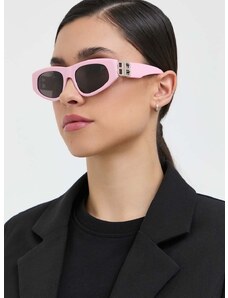 Слънчеви очила Balenciaga BB0095S в розово
