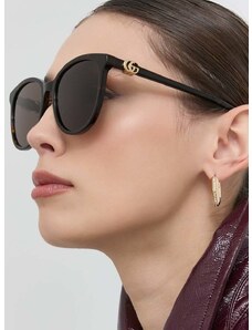 Слънчеви очила Gucci GG1180SK в кафяво