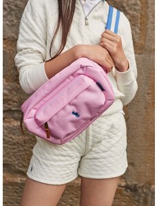 Детска чанта за кръст Polo Ralph Lauren в розово