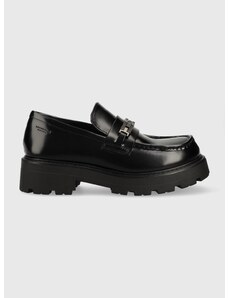 Кожени мокасини Vagabond Shoemakers COSMO 2.0 в черно с платформа 5549.004.20