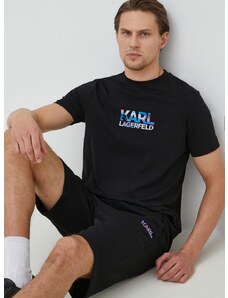 Къс панталон Karl Lagerfeld в черно