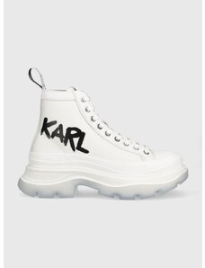 Високи кецове Karl Lagerfeld KL42949 LUNA в бяло