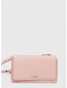 Чанта Calvin Klein в розово