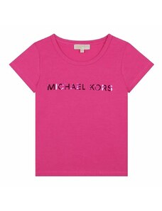 Детска тениска Michael Kors в лилаво