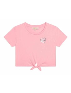 Детска тениска Michael Kors в розово