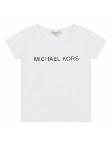 Детска тениска Michael Kors в бяло