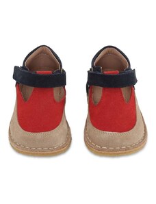 Детски половинки обувки от велур Konges Sløjd