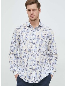 Памучна риза Paul&Shark мъжка със стандартна кройка с класическа яка