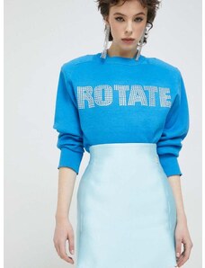 Пуловер с кашмир Rotate в синьо