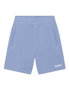 Детски къси панталони BOSS в синьо