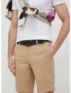 Къс панталон Calvin Klein в бежово K10K111788