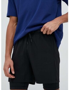 Къс панталон за трениране Calvin Klein Performance Essentials в черно