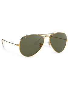 Слънчеви очила Ray-Ban Aviator 0RB3025 Gold/Green