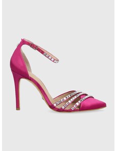 Обувки с висок ток Guess GADELLA в розово FL6GDL SAT08