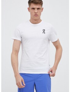 Тениска On-running в бяло с принт