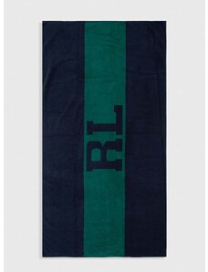 Памучна кърпа Ralph Lauren в тъмносиньо