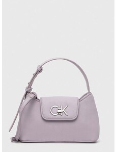 Чанта Calvin Klein в лилаво