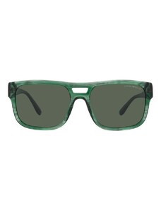 Слънчеви очила Emporio Armani в зелено