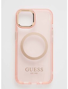 Кейс за телефон Guess iPhone 14 6,1" в розово