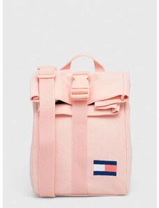 Детска чанта през рамо Tommy Hilfiger в розово