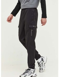 Спортен панталон Nicce в черно с изчистен дизайн