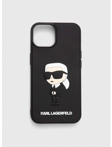 Кейс за телефон Karl Lagerfeld iPhone 14 6.1" в черно