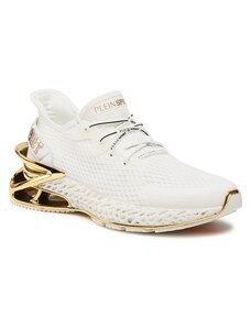 Сникърси Plein Sport The Scratch FABS USC0335 PTE003N White/Gold 0116