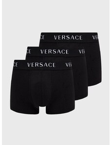 Боксерки Versace (3 чифта) мъжки в черно AU04320