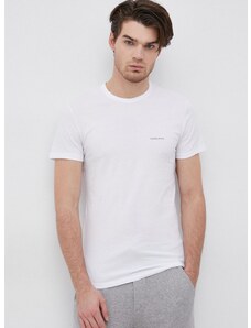 Тениска Versace (2 броя) мъжка в бяло с изчистен дизайн AU04023