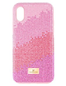 Кейс за телефон Swarovski High Love iPhone Xs MAX в розово