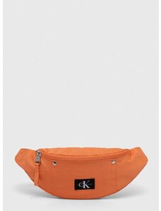 Чанта за кръст Calvin Klein Jeans в оранжево