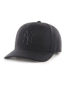 47 brand Шапка 47brand New York Yankees MLB в черно с апликация B-CLZOE17WBP-BKA