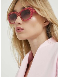 Слънчеви очила Moschino в розово