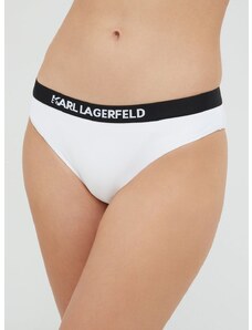 Долнище на бански Karl Lagerfeld в бяло