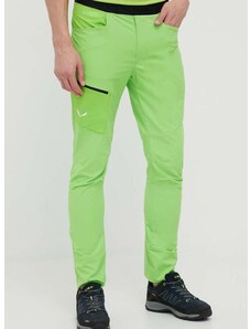 Панталон за спортнове на открито Salewa Agner Light 2 DST в зелено